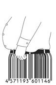 barcode art - pants