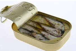 tinned sardines