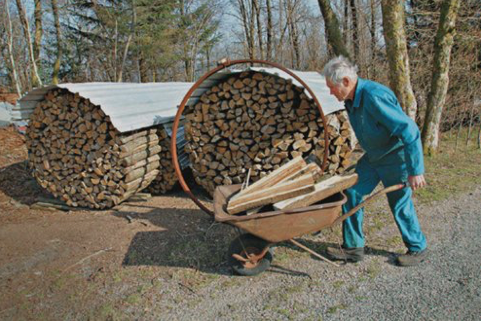 12 days Norwegian Wood wheelbarrow