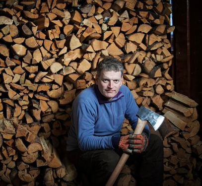 Norway debate stacking wood