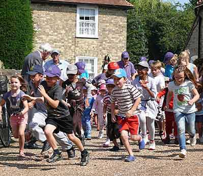 St. Bartholomew’s Bun Race — today — Saturday, August 24 — 817th year — Sandwich, Kent