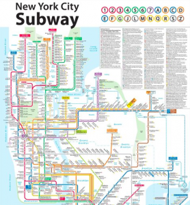 NYC new subway map