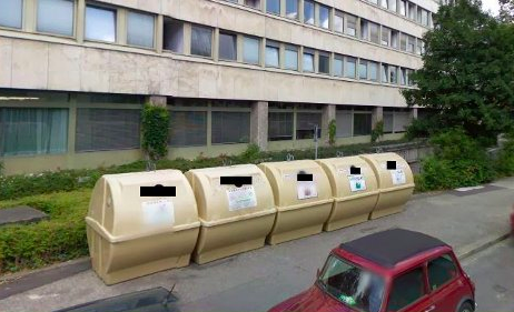 Blog Munich glass recycling bins