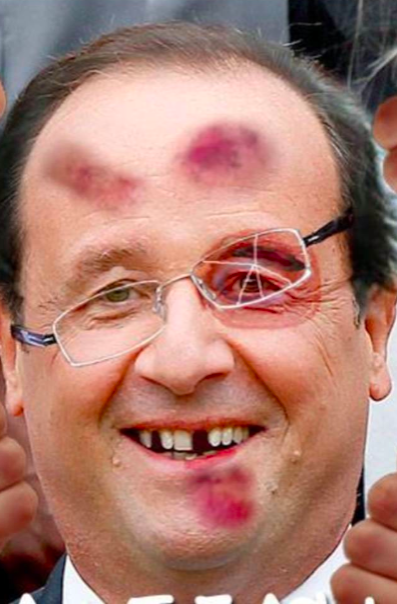 Hollande after de facto first lady returns