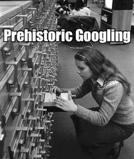 Googling not all that long ago