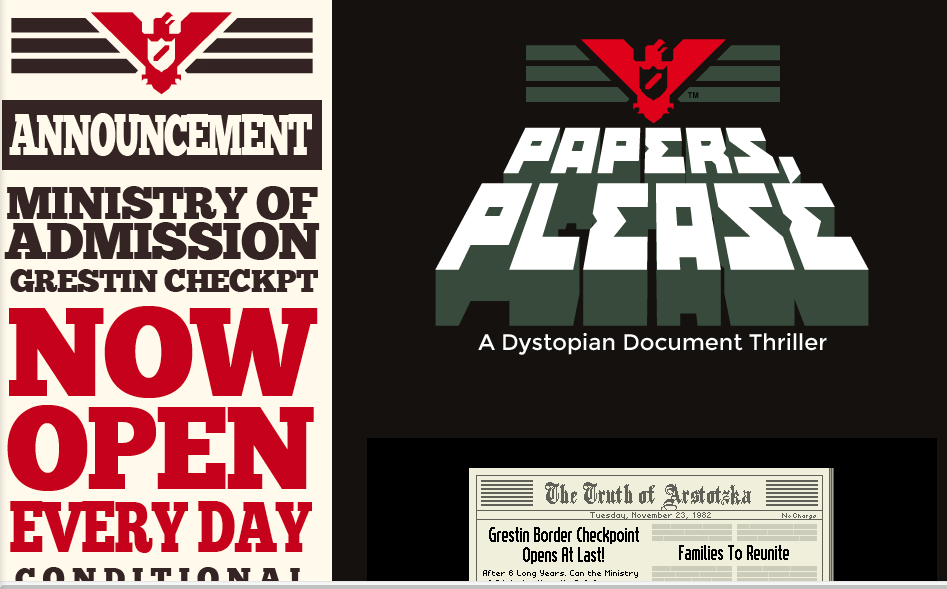 Blog Papers Please