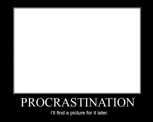 B Procrastination