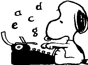 Nov writing Snoopy 1