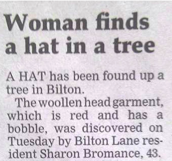 FB hat in tree 1