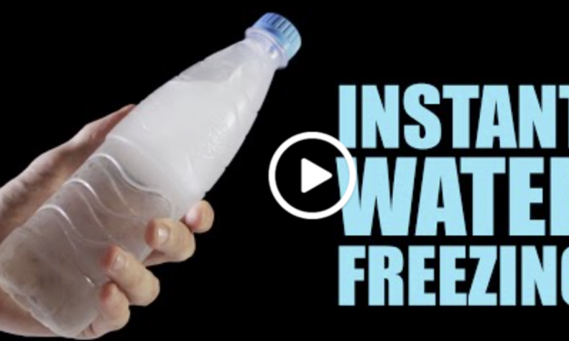 Water Freezing Video