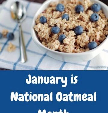 January is National Oatmeal Month in USA [porridge in UK]