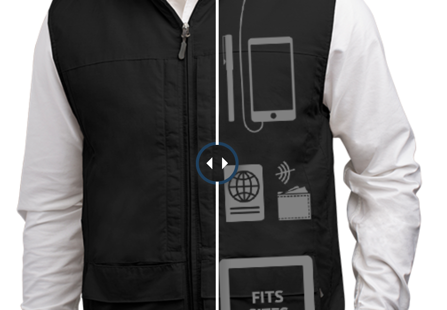 Best vests for dull men? Vests are our mobile roll top desks