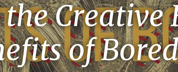 DMC speaking at Oxford — Thursday 23 May 7:30 pm — “Benifits of Boredom”