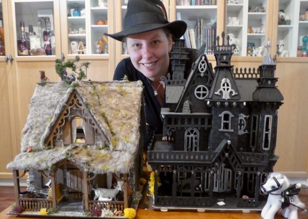 Pratchett-themed Dollhouses — Shevaun Fergus — Purley (London)