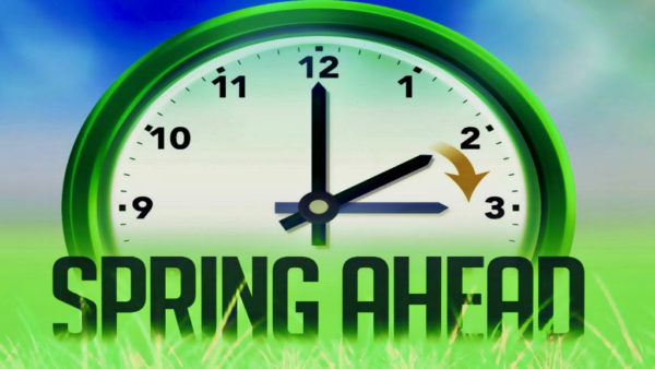 Sunday 27 March 2:00 a.m. — Daylight Saving Time begins in UK as well as elsewhere in Europe