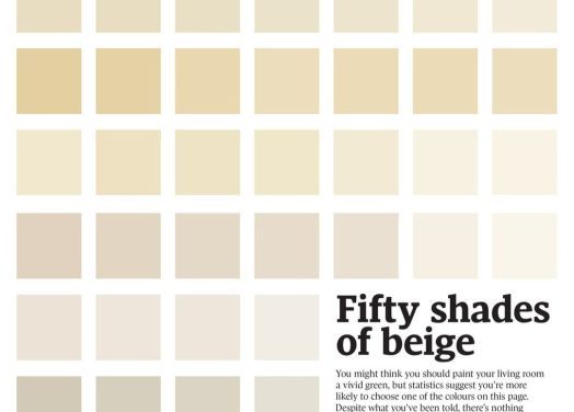 Where’s the book “50 Shades of Beige?” All we can find is the cover
