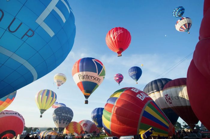 Starting Thursday 10 August — Bristol International Balloon Festival