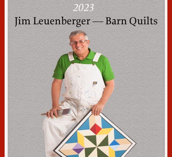 DMC Person of the Year 2023 — Jim Leuenberger and his Barn Quilts — Shawano County Wisconsin