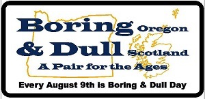 Boring & Dull Day — Friday, August 9