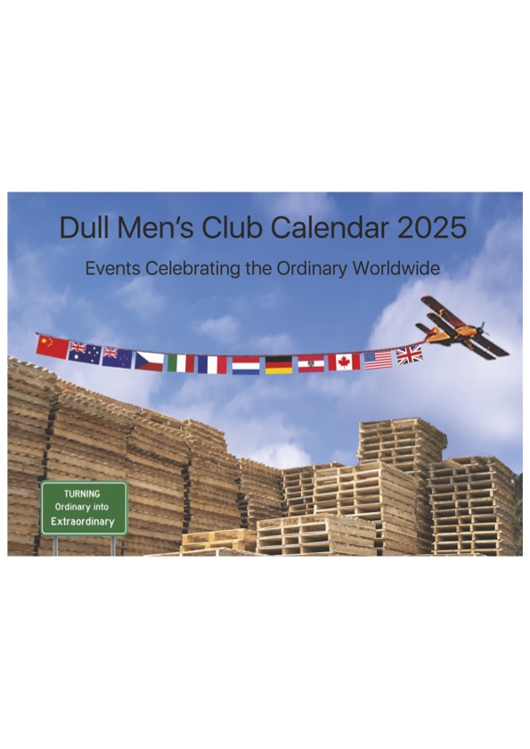 KINDLE VERSION Dull Men's Club Calendar 2025 Events Celebrating the