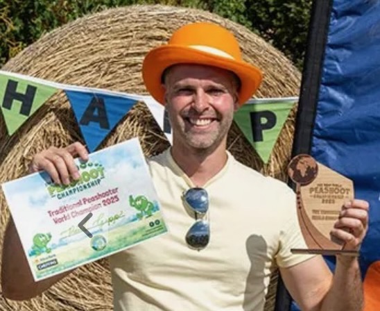 The 2026 World Pea Shooting Champions have been crowned
