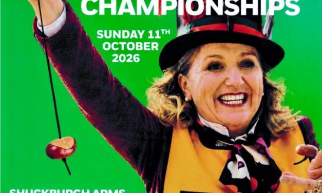 World Conker Championships 2026 — Sunday, October 11 — Southwick, Northamptonshire