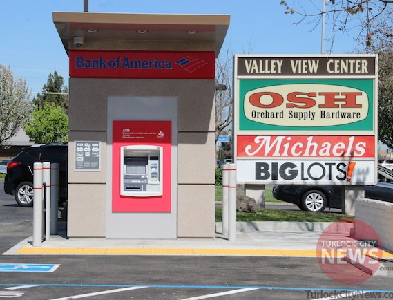 Breaking news from Turlock, California: new ATM on Gear Road