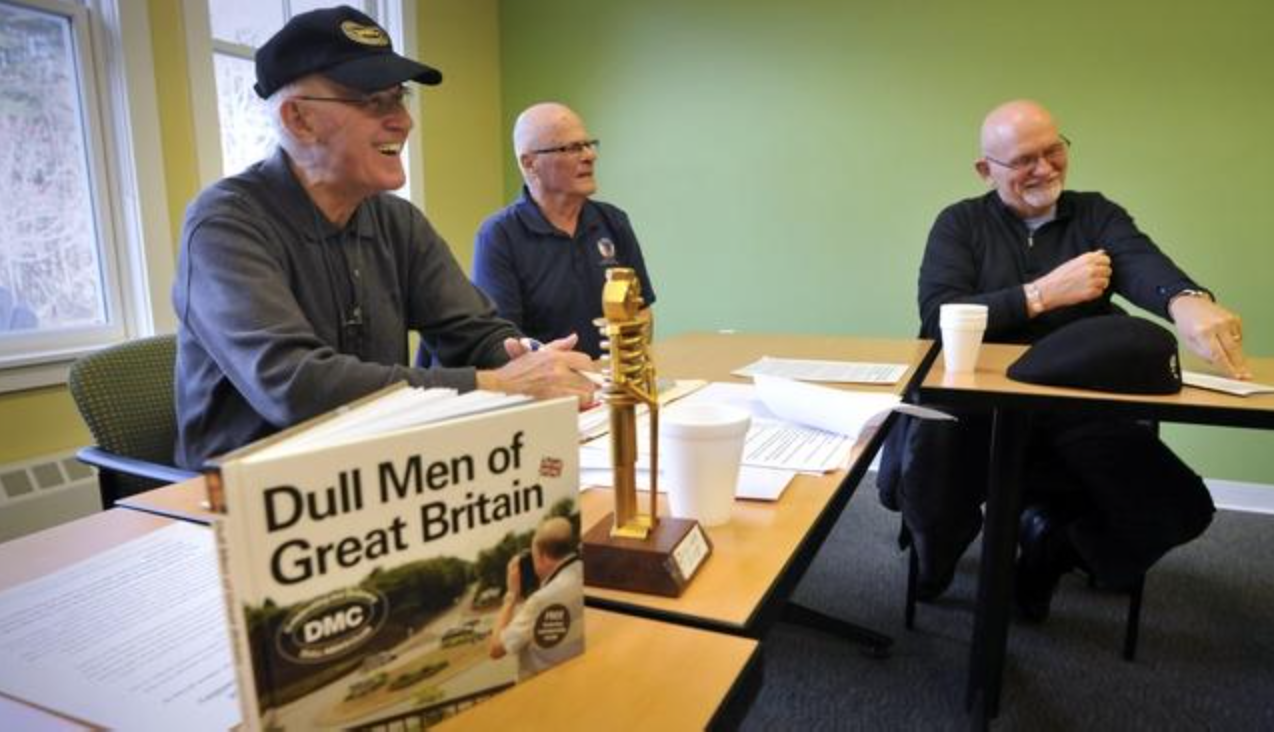 “Worcester Telegram” reports on local chapter of Dull Men’s Club