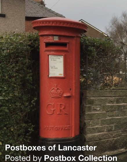 Postboxes of Lancaster