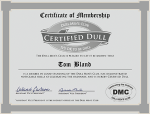 DMC certificate