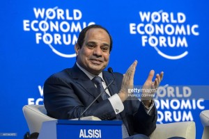Davos Egypt applauding