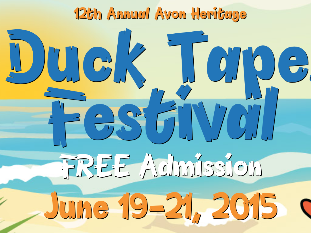 Duck Tape Festival 2015 sign big