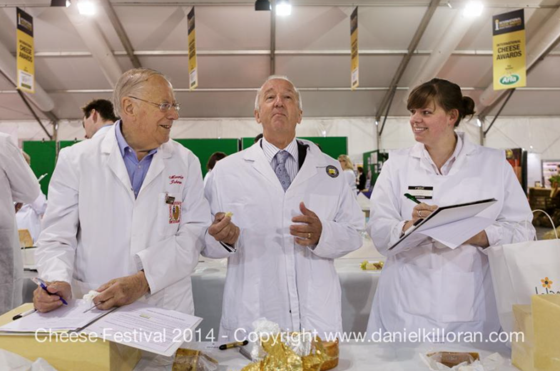 July Intl Cheese judges