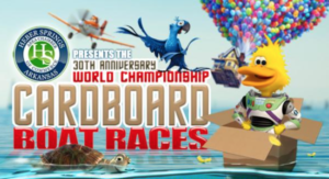 July cardboard boat races