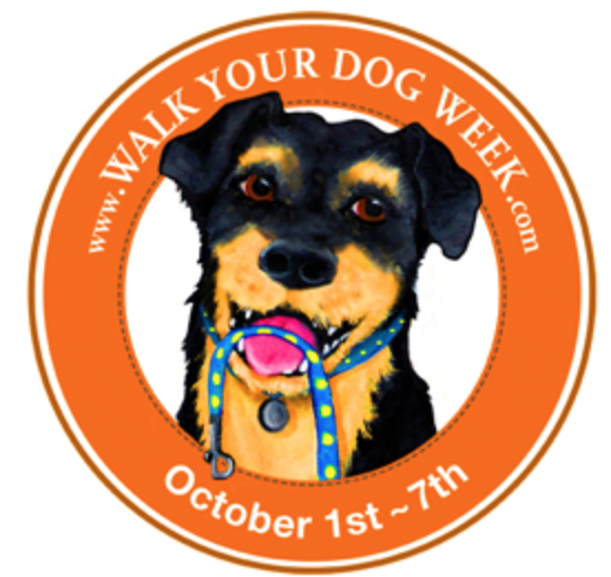 Oct National Walk Your Dog Week
