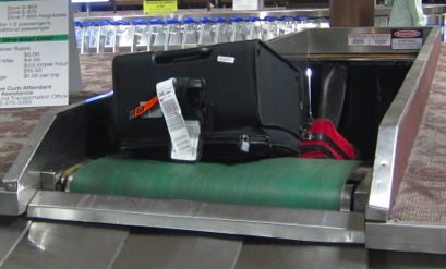 “Happiness, when I’m on a trip, is seeing my bag arrive”