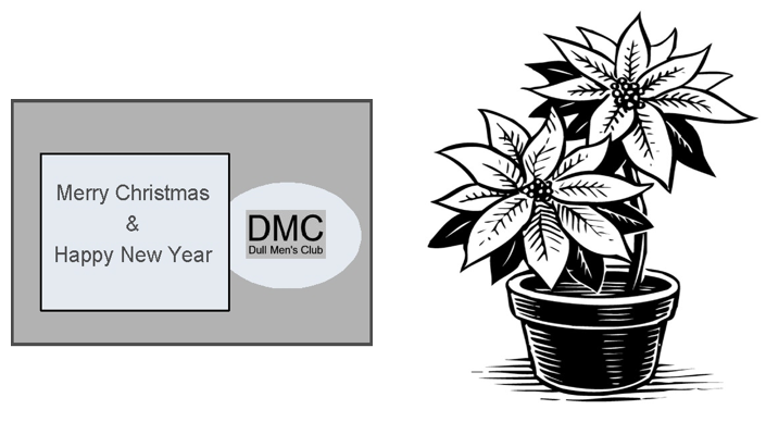 Dulled Down Christmas Card