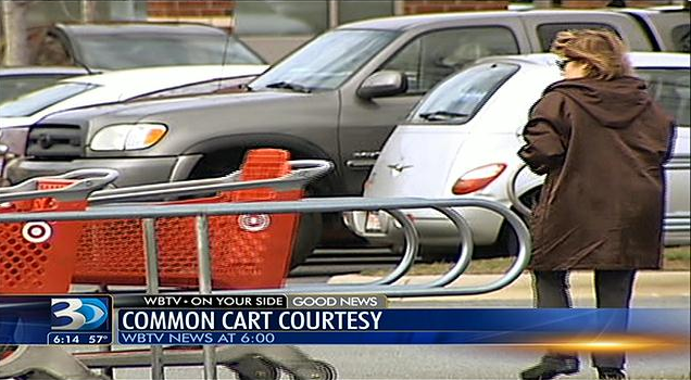Supermarket Shopping Carts — Return Carts Month